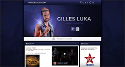 Desktop Screenshot of gilles-luka.com
